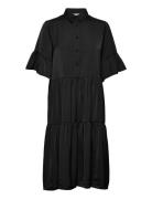Recycled Polyester Dress Rosemunde Black