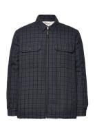 Teddy Lining Checked Overshirt - Oc Knowledge Cotton Apparel Patterned