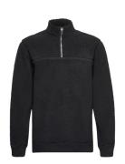 Onsremy Reg Cb 1/4 Zip 3645 Swt ONLY & SONS Black