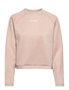 Hmlmt Kalu Short Sweatshirt Hummel Pink