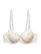 Made Of Recycled Material: Underwire Bra With A Floral Print Esprit Bo...
