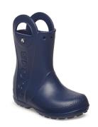 Handle It Rain Boot Kids Crocs Blue
