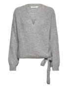 Onlmia L/S Wrap Cardigan Knt Noos ONLY Grey