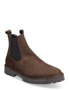 Slhricky Nubuck Chelsea Boot B Selected Homme Brown