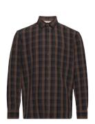 Alvin Ls Bu Checked Overshirt Casual Friday Patterned