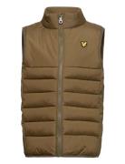 Leightweight Panel Gilet Lyle & Scott Junior Brown