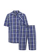 Pyjama 1/2 Woven Jockey Blue