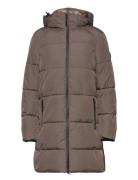 Caroline Puffer Coat Jofama Brown