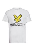 Printed T-Shirt Lyle & Scott White
