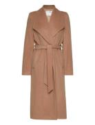 Slfrose Wool Coat B Selected Femme Beige