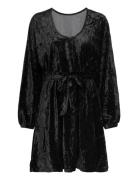 Objsheren L/S Short Dress 124 Object Black