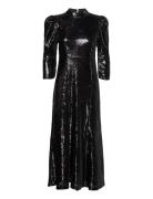Slfmiley 3/4 Ankle Dress B Selected Femme Black