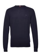 Pima Org Ctn Cashmere Crew Neck Tommy Hilfiger Navy