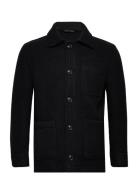 D1. Short Wool Jacket GANT Black