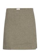 Erina Wool Skirt HOLZWEILER Grey