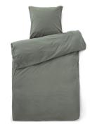 St Bed Linen 140X200/60X63 Cm Compliments Grey