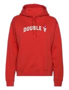 Jenn Arch Hoodie Double A By Wood Wood Red