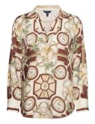 D1. American Luxe Blouse GANT Patterned