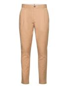 Akjulius Cotton Pleat Pant Anerkjendt Beige