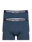 2-Pack Underwear - Gots/Vegan Knowledge Cotton Apparel Blue