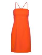Onlabba Strap Slim Slit Dress Cc Tlr ONLY Orange