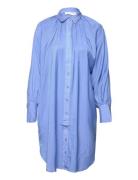 Slfalfa Ls Short Shirt Dress B Selected Femme Blue