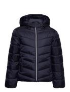 Kogtanea Quilted Hood Jacket Otw Kids Only Navy