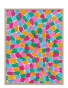 Abstract 01 If Walls Could Talk Patterned