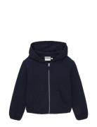 Cropped Hoodie Sweatjacket Tom Tailor Blue