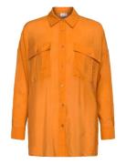 Nuelinam Ls Shirt Nümph Orange