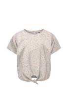 Koglino S/S Knot Top Ptm Kids Only Patterned