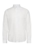 Cfanton Ls Bd Fil A Fil Shirt Casual Friday White