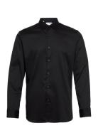 Slhslimflex-Park Shirt Ls B Selected Homme Black
