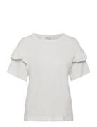Slfrylie Ss Florence Tee M Noos Selected Femme White