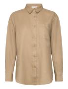 Linen Shirt Rosemunde Brown