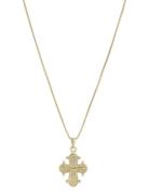 Dagmar Recycled Pendant Necklace Gold-Plated Pilgrim Gold