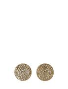 Wynonna Recycled Rustic Earrings Gold-Plated Pilgrim Gold