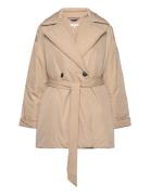 Clean Padded Peacoat Tommy Hilfiger Beige