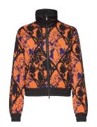Becky Jacquard Track Top Wood Wood Patterned