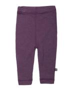 Legging, Soft Powder Drop Needle, Merino Wool Smallstuff Purple