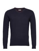 Basic V Neck Sweater Tom Tailor Navy