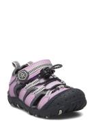 Sandals Trekking W. Toe Cap Color Kids Purple