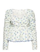 Francesca Blouse Notes Du Nord White