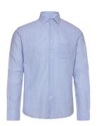 Bs Ferrol Casual Slim Fit Shirt Bruun & Stengade Blue