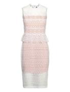 Ramona Lace Jersey Dress French Connection White