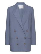 Poplin Suit Blazer Cathrine Hammel Blue