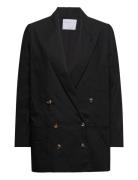 Poplin Suit Blazer Cathrine Hammel Black