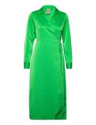 Yassigne Ls Midi Dress - Ca YAS Green