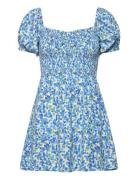 Domenica Mini Dress Faithfull The Brand Blue