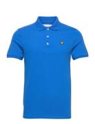 Plain Polo Shirt Lyle & Scott Blue